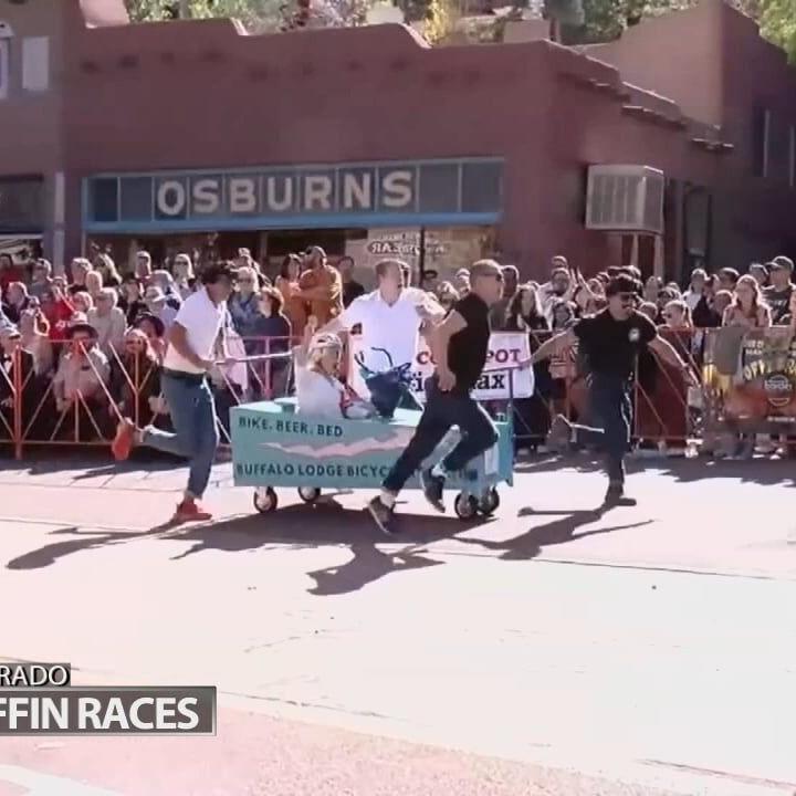 Colorado city hosts 31st annual coffin races